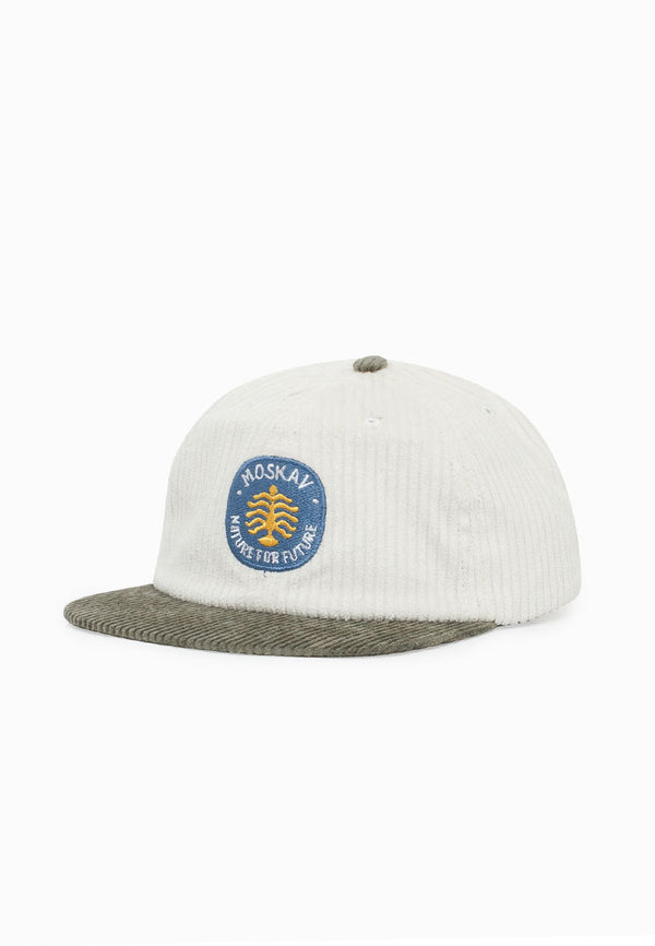 NATURE WHITE MOSKAV 6 PANELS HAT