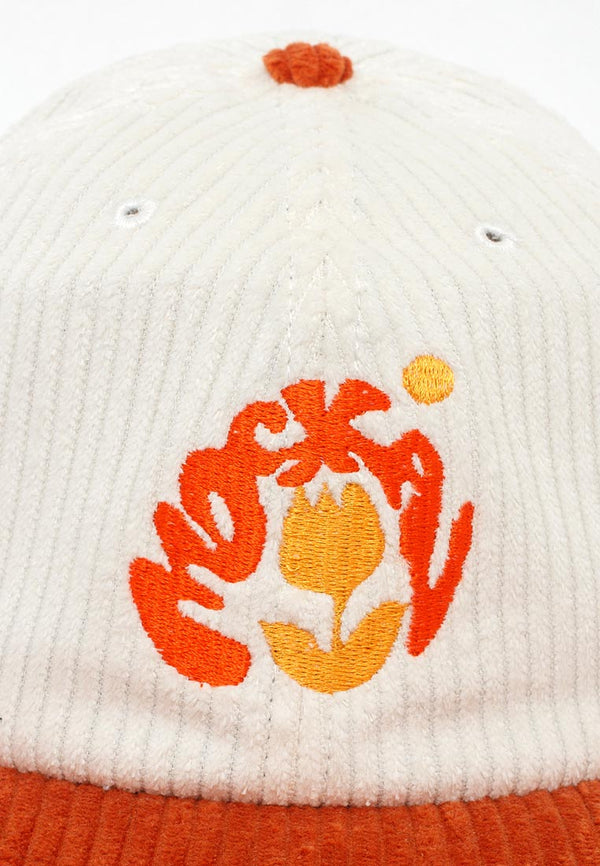 TULIP WHTIE MOSKAV 6 PANELS HAT