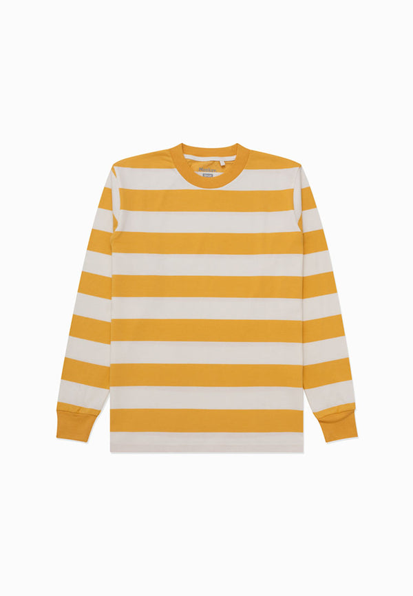 KELLY YELLOW STRIPE LONG SLEEVE TEE