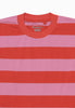 LUCY PINK STRIPE LONG SLEEVE TEE