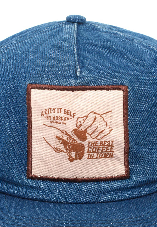 MOSKAV PORTAFILTER WASHED CLASSIC 5 PANELS SNAPBACK