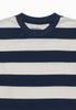 DAVIES NAVY STRIPE LONG SLEEVE TEE