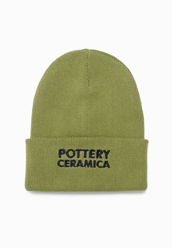 MOSKAV BEANIE POTTERY GREEN