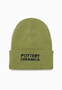 MOSKAV BEANIE POTTERY GREEN