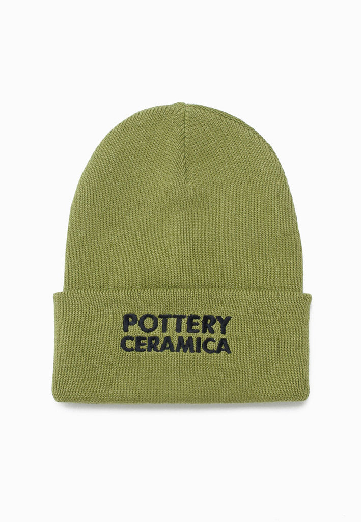 MOSKAV BEANIE POTTERY GREEN