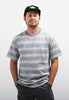 BLUMIST GREY STRIPES TEE