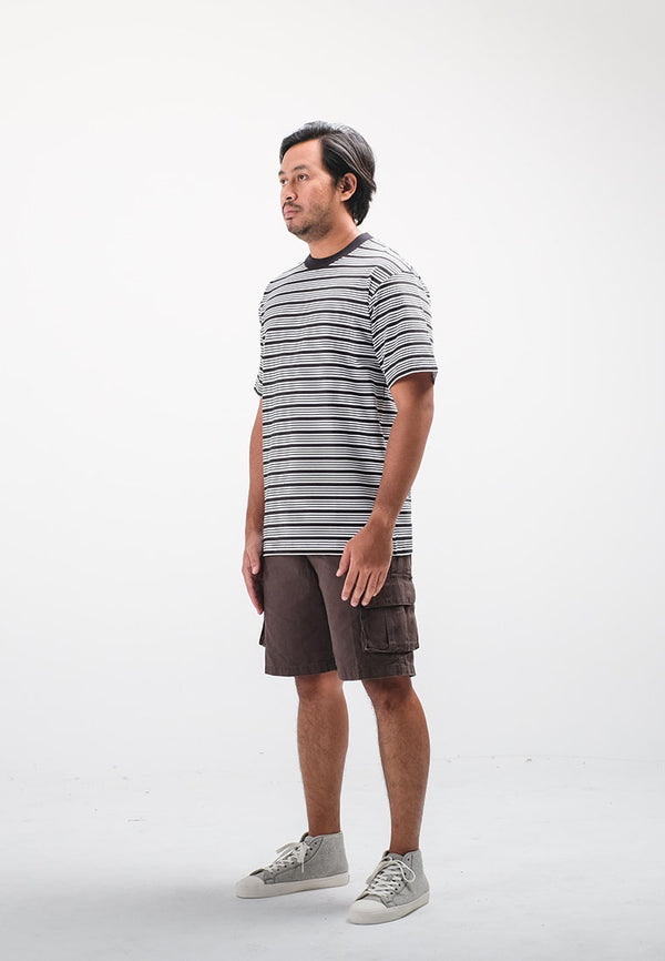 MONO BLACK-WHITE STRIPES TEE