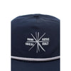 Moskav Salty Wave Navy 5 Panels Classic Rope Hat