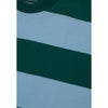 Moskav Huby Bottle Green Stripe Tee