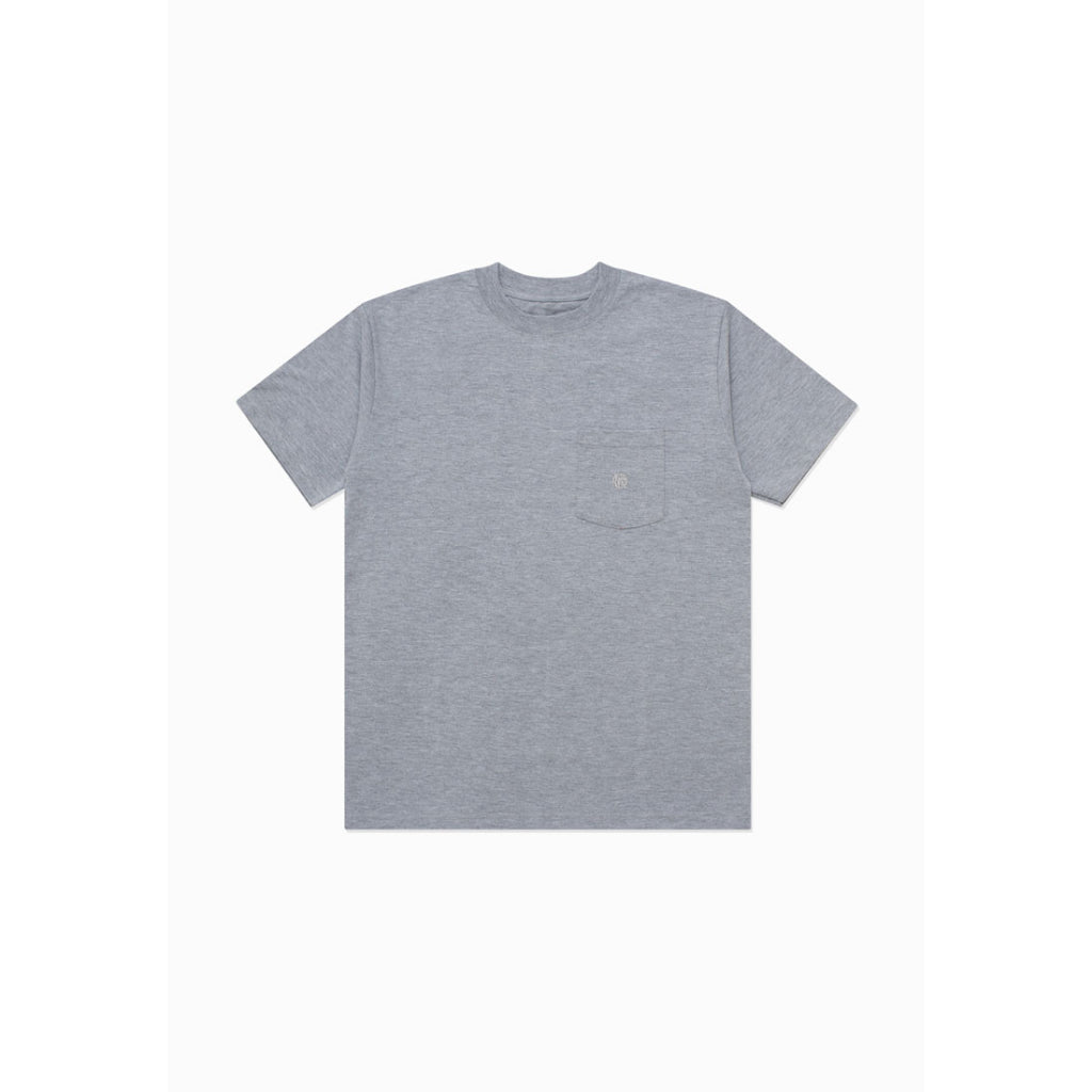 Moskav Round Logo Misty Pocket Tee