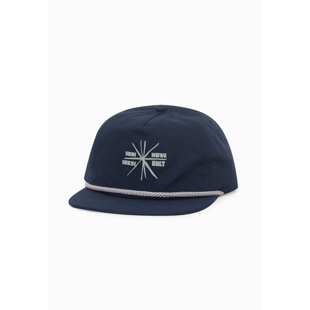 Moskav Salty Wave Navy 5 Panels Classic Rope Hat