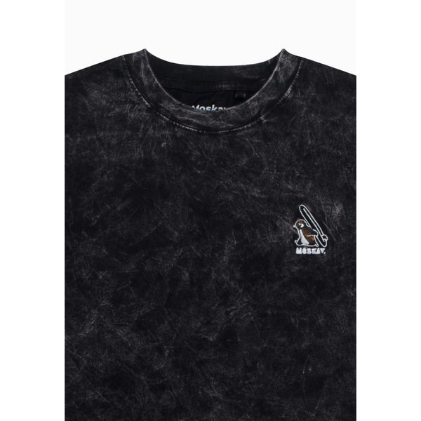 Moskav Cradle Board Black Washed Tee