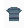 Moskav Ashley Navy Green Stripe Tee