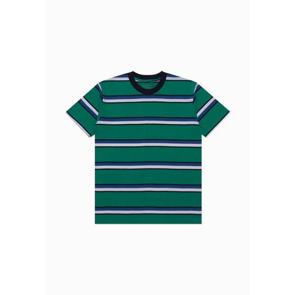 Moskav Aston Green Stripes Tee