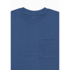 Moskav Round Logo Blue Pocket Tee