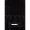 Moskav Pecknold Black Beanie Hat