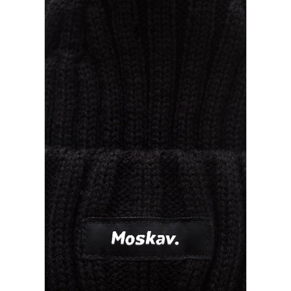 Moskav Pecknold Black Beanie Hat