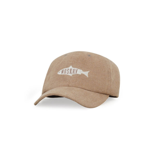 Moskav Fish Logo Cream Polo Cap