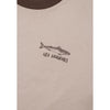 Moskav Les Sardines Light Brown RInger Tee