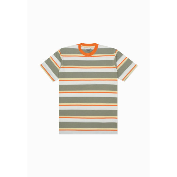 Moskav Myles Orange Stripe Tee