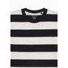 Moskav Cave Black White Stripe Long Sleeve Tee