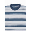 Moskav Toney Blue White Stripe Tee