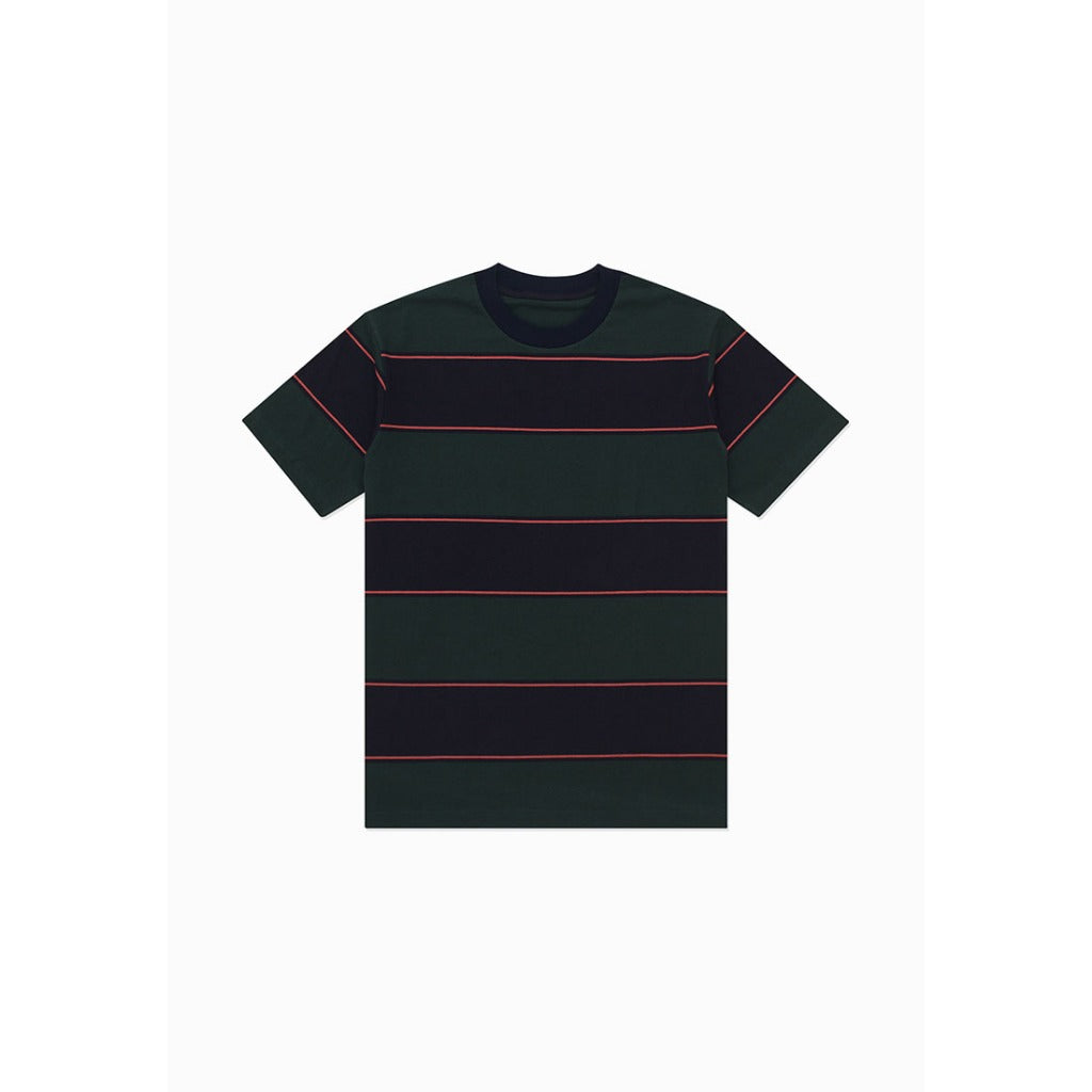 Moskav Malton Green Stripe Tee