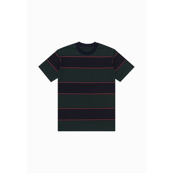 Moskav Malton Green Stripe Tee