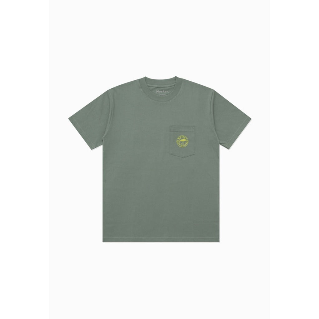 Moskav Lure Sage Pocket Tee