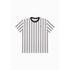 Moskav Walsham White Stripe Tee