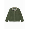 Moskav Empire Olive Corduroy Trucker Sherpa Jacket