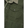 Moskav Empire Olive Corduroy Trucker Sherpa Jacket