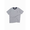 Moskav Ok Logo Misty-Navy RInger Tee