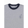 Moskav Ok Logo Misty-Navy RInger Tee