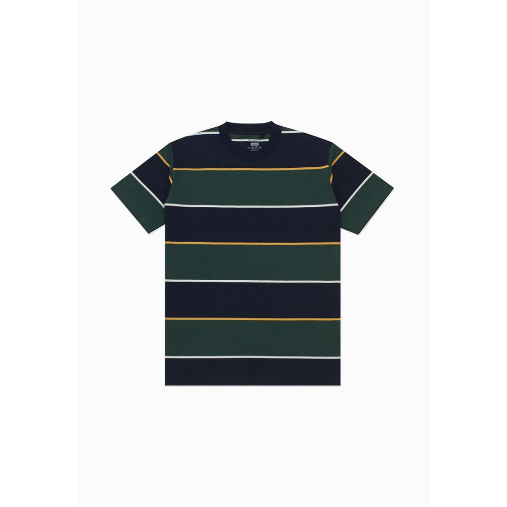 Moskav Hayton Green Stripe Tee