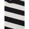 Moskav Cave Black White Stripe Long Sleeve Tee