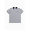 Moskav Ok Logo Misty-Navy RInger Tee
