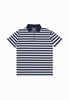 Moskav Wick Navy Polo Stripe