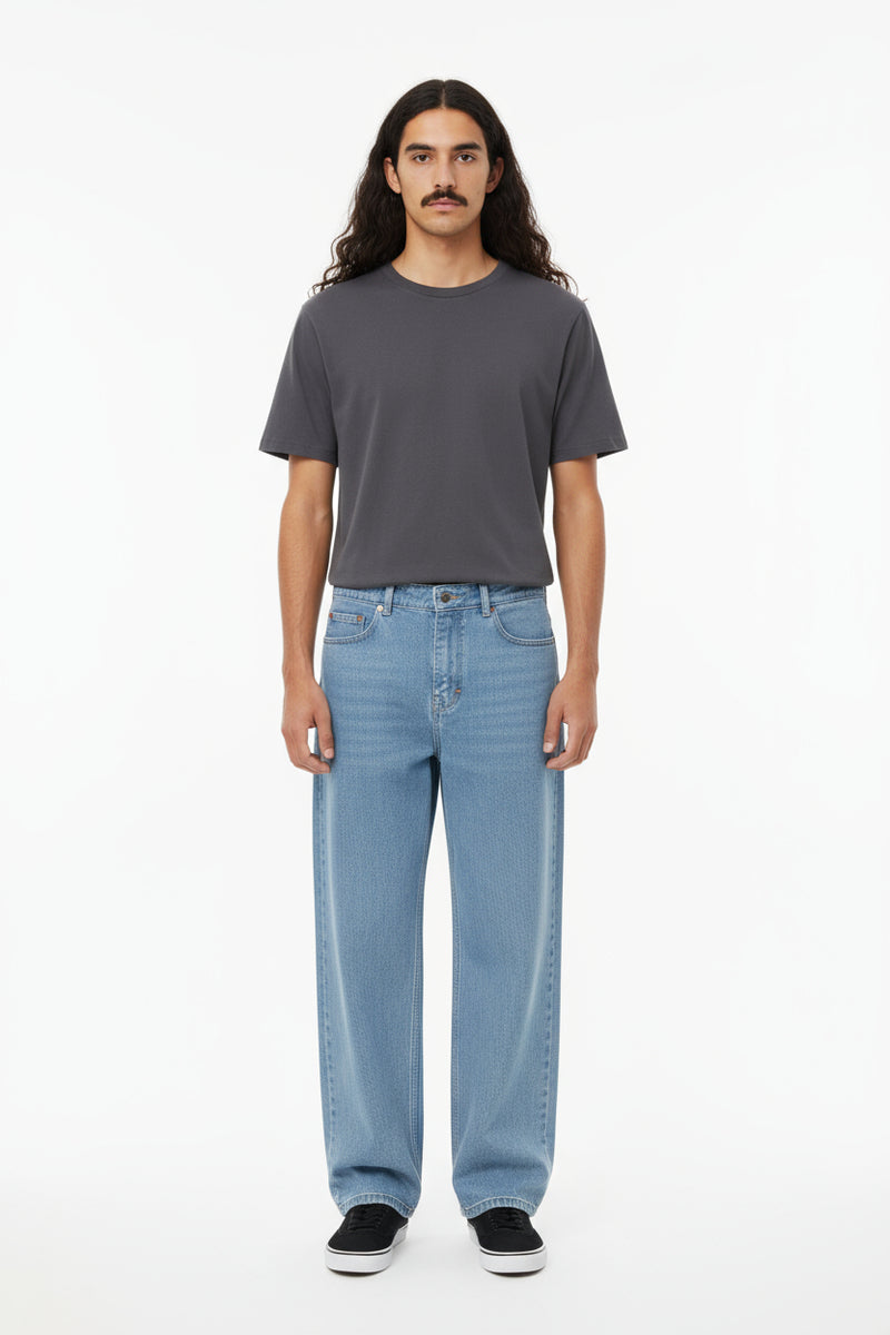Moskav Jonas Light Blue Wash Jeans Regular Pants