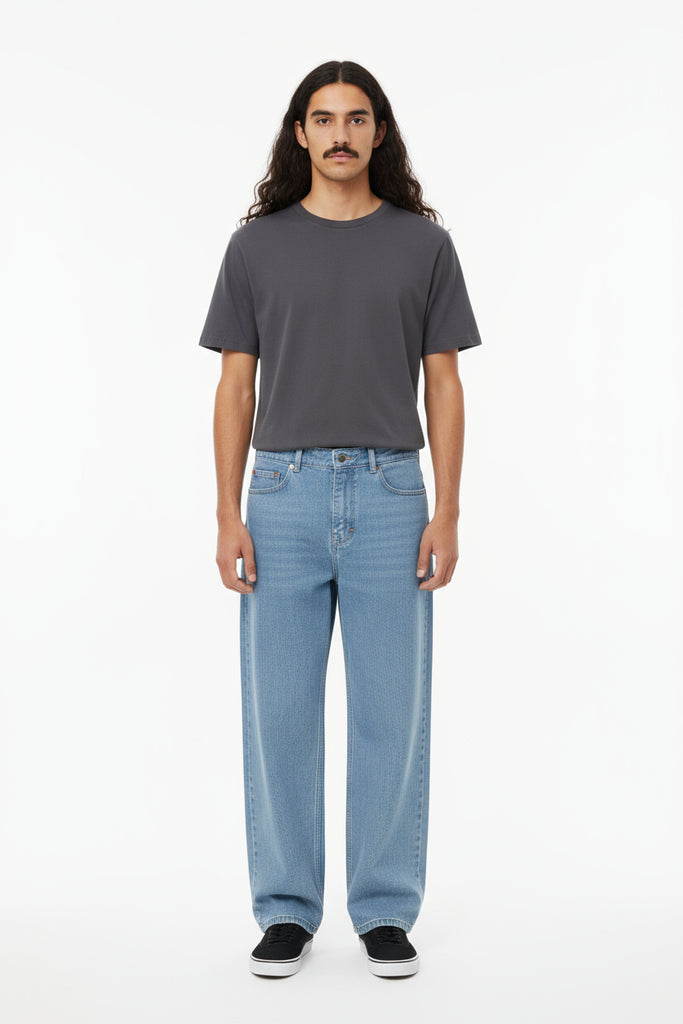 Moskav Jonas Light Blue Wash Jeans Regular Pants