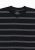 Moskav Burns Black Stripe Tee