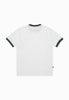 Moskav Sunny Holiday White-Green RInger Tee