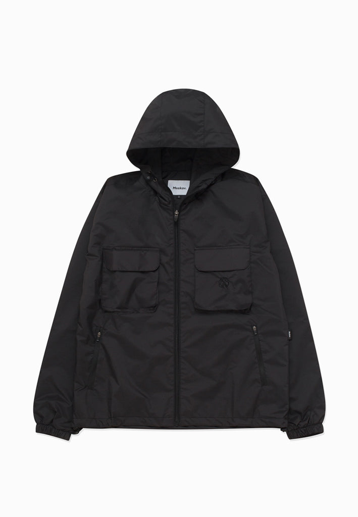 Moskav Wales Black Light Wind Breaker Jacket