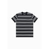 Moskav Toney Black Stripe Tee