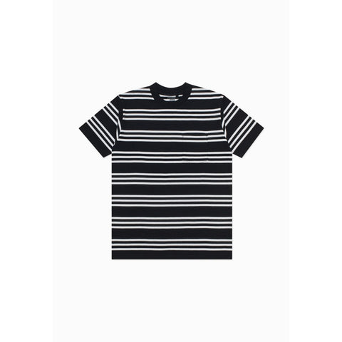 Moskav Toney Black Stripe Tee