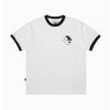 Moskav Fin & Fun White-Black RInger Tee