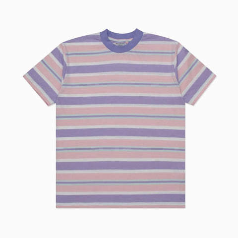 Moskav Candy Coast Puple Stripe Tee
