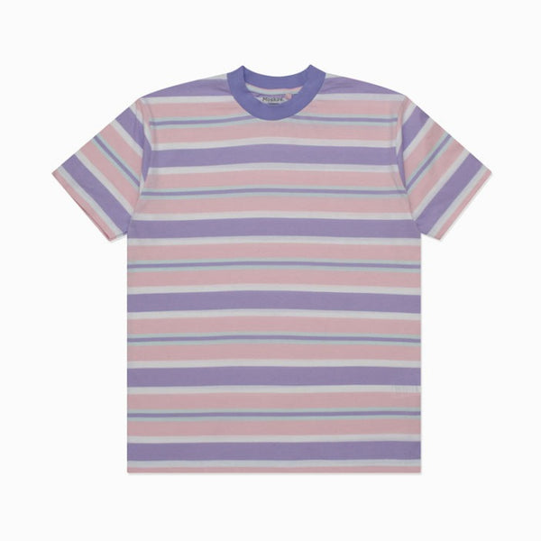 Moskav Candy Coast Puple Stripe Tee