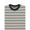 Moskav Across Black-White Stripe Tee