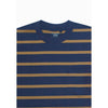 Moskav Byron Navy Cream Stripe Tee